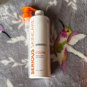 C Clean Vitamin C Facial Cleanser - White and Orange